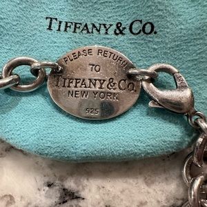 Tiffany & Co sterling silver bracelet. 100% authentic!